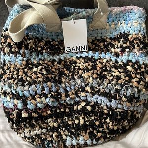 Great Ganni Weaved Tote